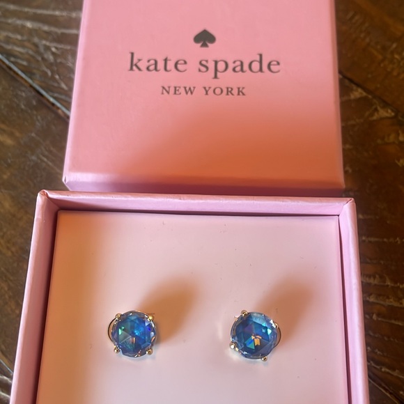 NEW Kate Spade ♠️ Sapphire Bright Ideas Earrings - Picture 2 of 7